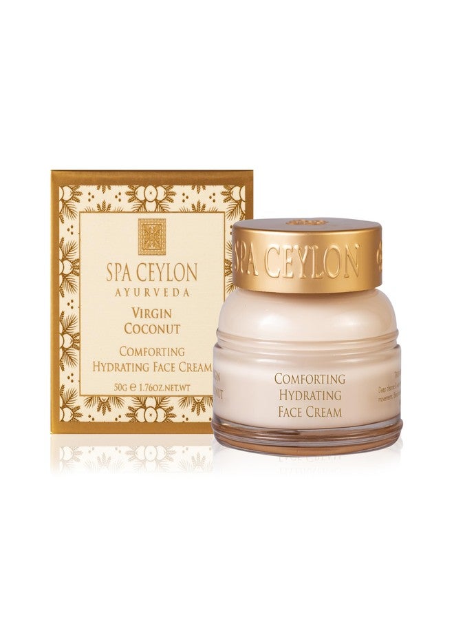SPA CEYLON VIRGIN COCONUT Comforting Hydrating Face Cream | Repairing & Hydrating | Nourishing Vitamins | Paraben-Free | Suitable for all skin types - Image 1